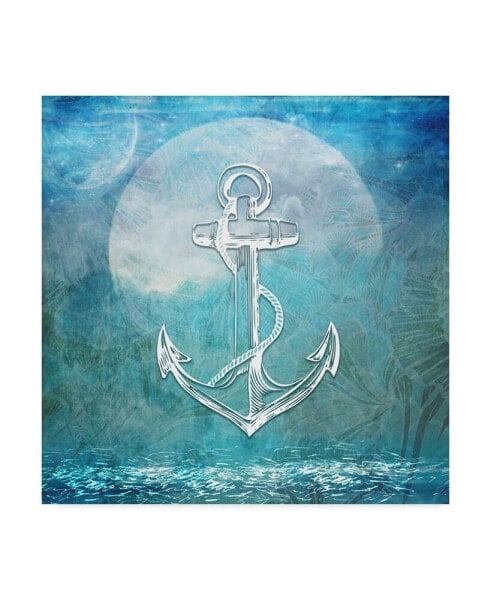 lightbox Journal 'Sailor Away Anchor' Canvas Art - 18" x 18" x 2"