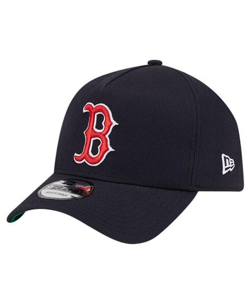 Men's Navy Boston Red Sox Team Color A-Frame 9FORTY Adjustable Hat