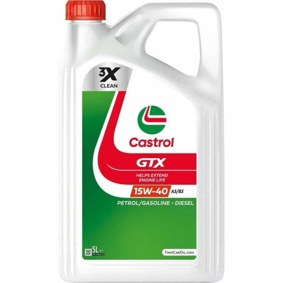 Автомобильное моторное масло Castrol GTX 15W-40