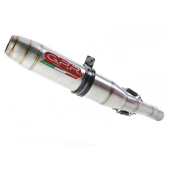 GPR EXHAUST SYSTEMS Deeptone Inox Slip On Muffler CB 1000 R 18-20 Euro 4 Homologated