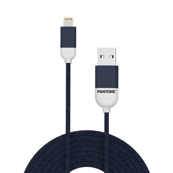 Кабель USB—Lightning Pantone PT-LCS001-5N Темно-синий 1,5 m
