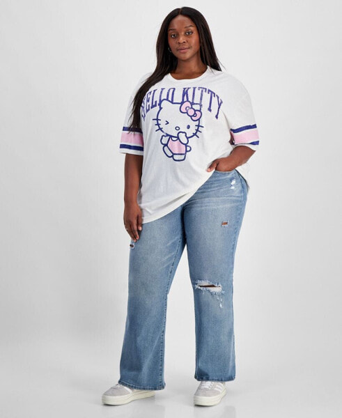 Trendy Plus Size Hello Kitty Graphic T-Shirt