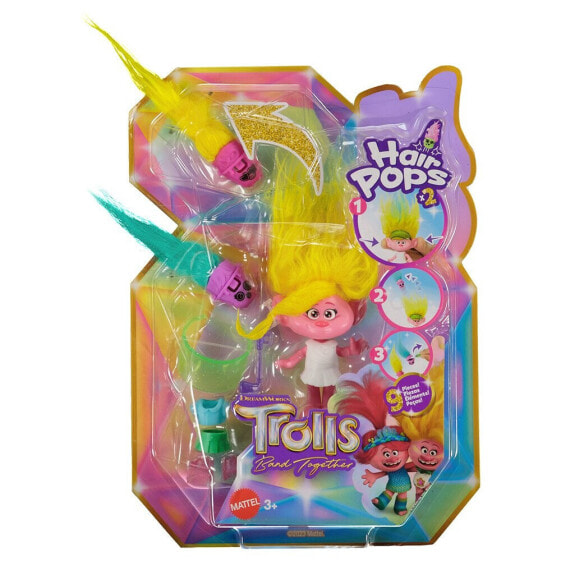 TROLLS Small Hair Pops Surprise Doll