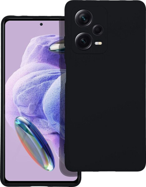 OEM Futerał SILICONE do XIAOMI Redmi Note 12 Pro Plus 5G czarny