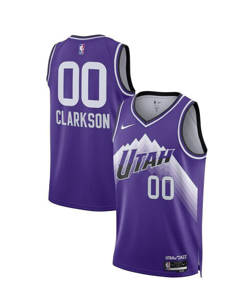 Men's and Women's Jordan Clarkson Purple Utah Jazz 2023/24 Swingman Jersey - City Edition