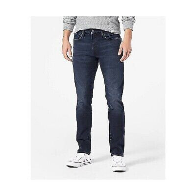 DENIZEN from Levi's Men's 288 Skinny Fit Jeans - Dark Blue Denim 30x32
