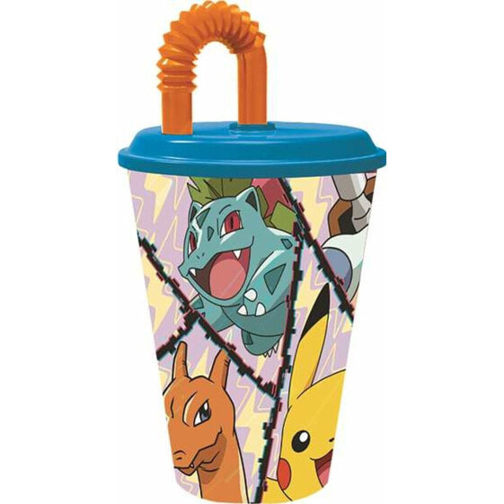 Стакан с Соломинкой Pokémon Distorsion 430 ml