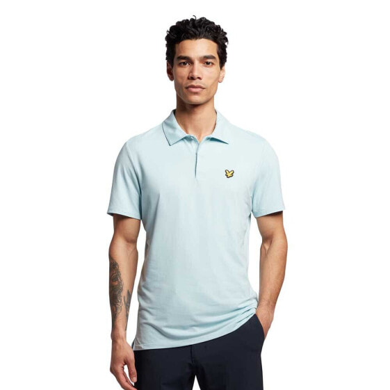 LYLE & SCOTT Concealed Button short sleeve polo