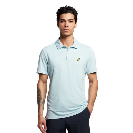 LYLE & SCOTT Concealed Button Short Sleeve Polo