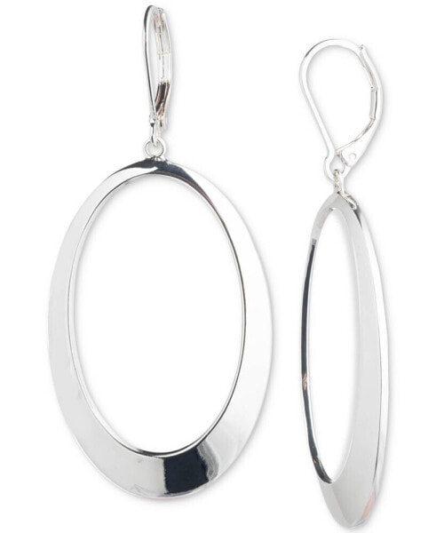 Large Open Drop Earrings