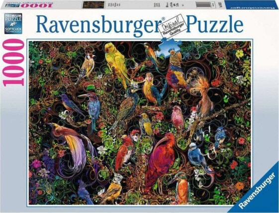 Ravensburger Puzzle 2D 1000 elementów Sztuka ptaków