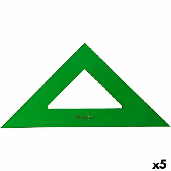 Set square Faber-Castell Green 25 cm (5 Units)