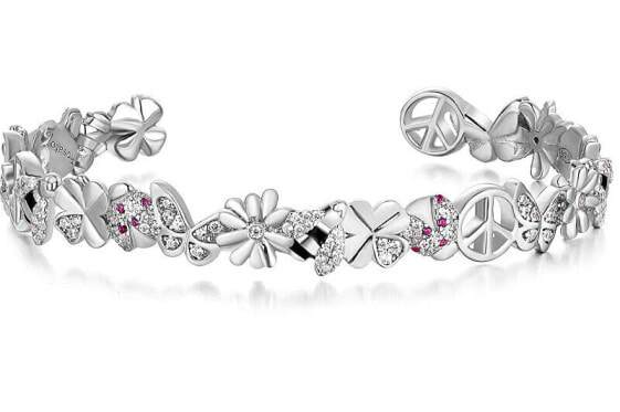 Gaia RZGA11 playful solid silver bracelet