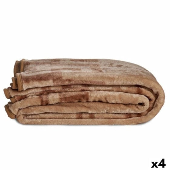 Одеяло Бежевый 220 x 240 x 0,5 cm (4 штук)