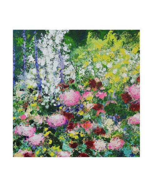 Allan Friedlander Summertime Floral Canvas Art - 15.5" x 21"
