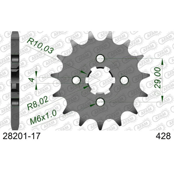 AFAM 28201 Front Sprocket