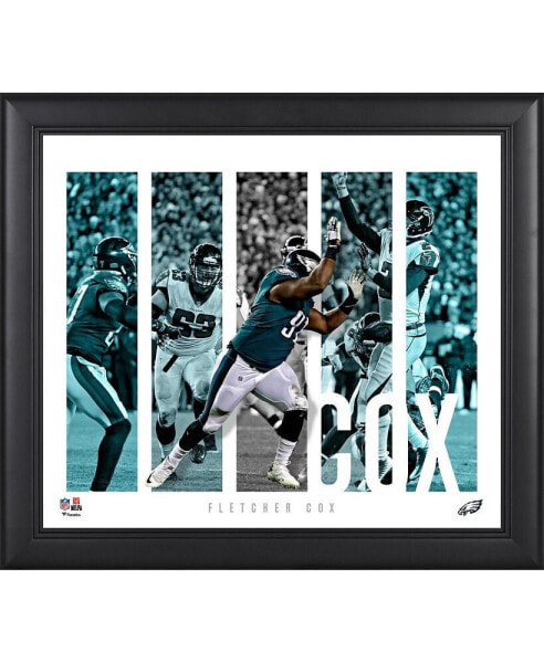 Fletcher Cox Philadelphia Eagles Framed 15" x 17" Player Panel Collage