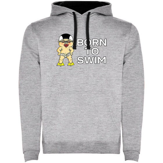 KRUSKIS Born To Swim Two-Colour hoodie