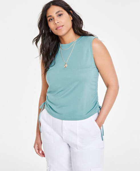 Women's Side-Cinched Muscle Tank, Created for Macy's