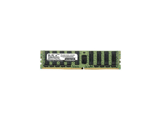 Black Diamond Memory 64GB ECC Registered DDR4 2666 (PC4 21300) Server Memory Mod