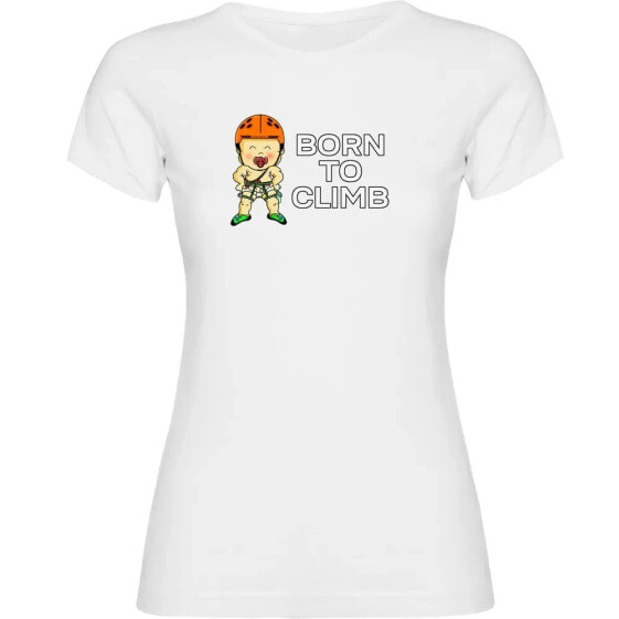 KRUSKIS Born To Climb short sleeve T-shirt