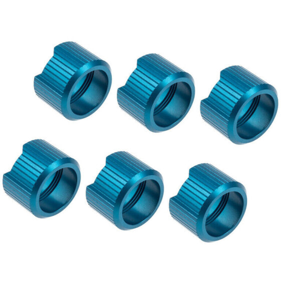 EK Water Blocks EK-Quantum Torque Compression Ring, 6er-Pack, STC 16 - blau