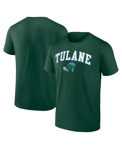 Men's Green Tulane Green Wave Campus T-shirt