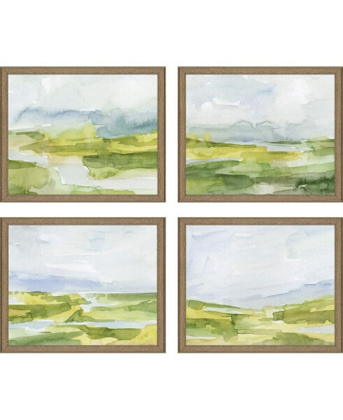 Lowlands Framed Art, Set of 4