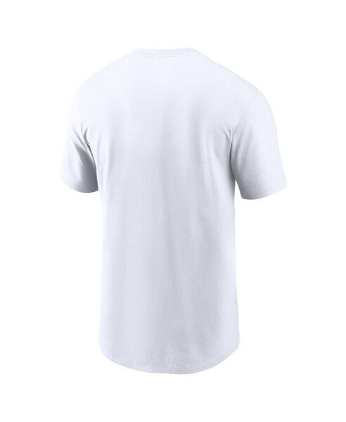 Men's White Kentucky Wildcats Primetime Evergreen Wordmark T-Shirt