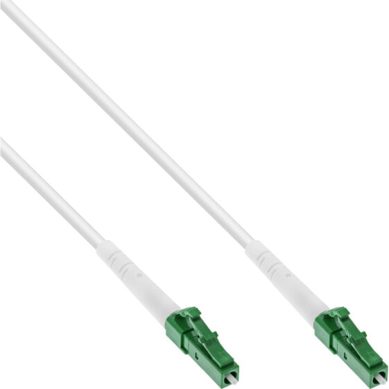 InLine Fiber Optical Simplex Cable - FTTH - LC/APC8° to LC/APC8° 9/125µm OS2 30m