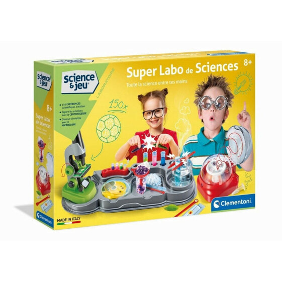 Научная игра Clementoni Набор для исследований Super Science Lab FR