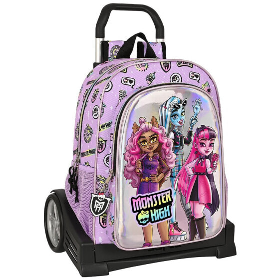 Чемодан SAFTA Monster High ´´Best Boos´´ 180 см с эволюционной тележкой