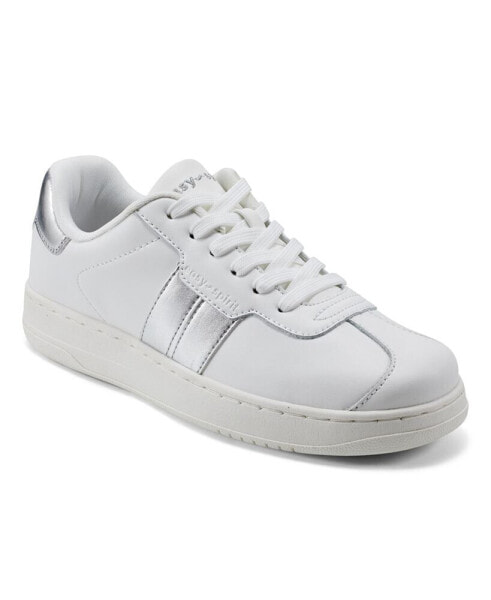 Women's Caren Round Toe Casual Lace-up Sneakers