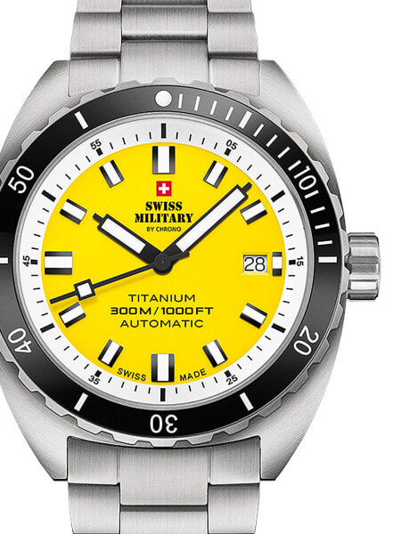 Часы Swiss Military Diver Titanium Automatic 42mm
