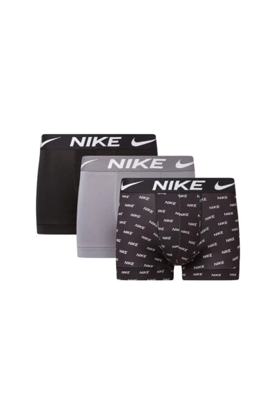 Трусы мужские Nike Boxer черные с эластичной лентой 0000Ke1156-2Nd