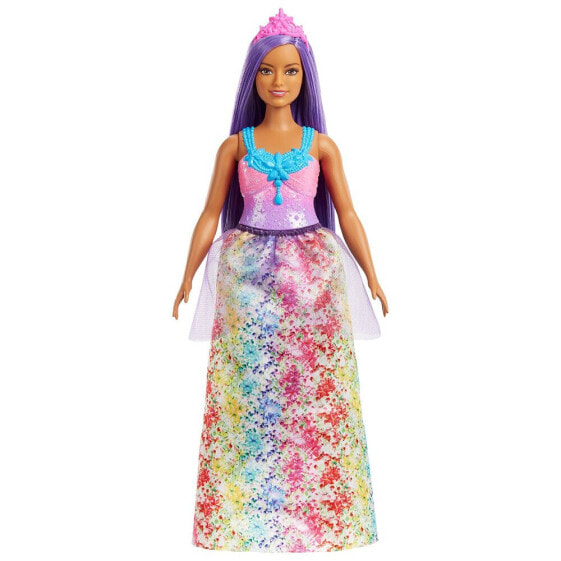 BARBIE Princess With Purple Crown Doll