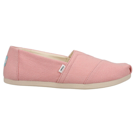 TOMS Alpargata Classic Slip On Womens Pink Flats Casual 10018192T