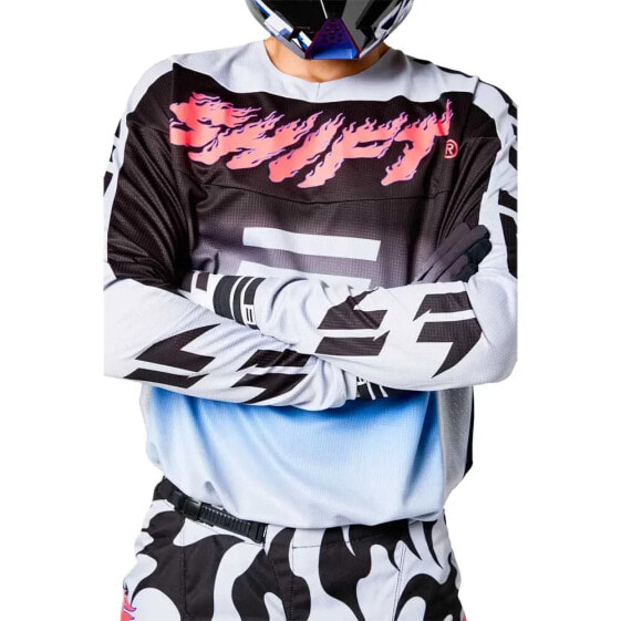 FOX RACING MX White Label Flame long sleeve jersey