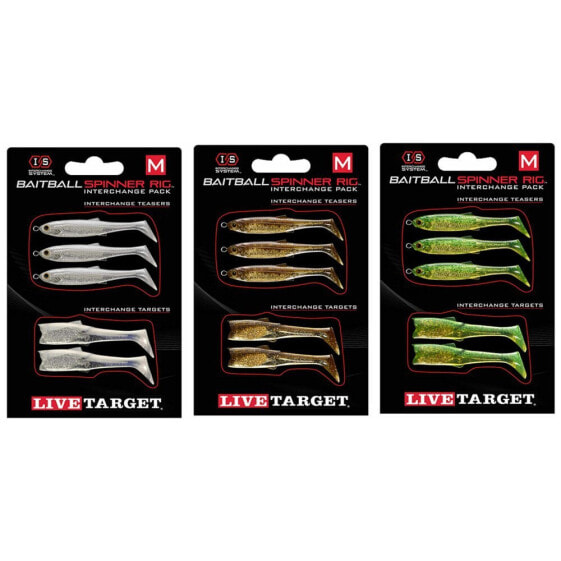LIVE TARGET Minnow Rig Small Soft Lure Body