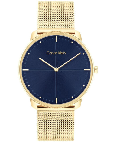 Часы Calvin Klein Gold Tone Mesh Watch