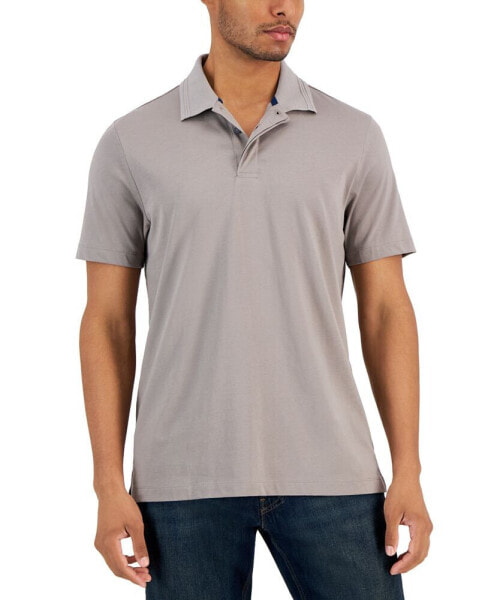 Men's Regular-Fit Mercerized Polo Shirt, Created for Macy's