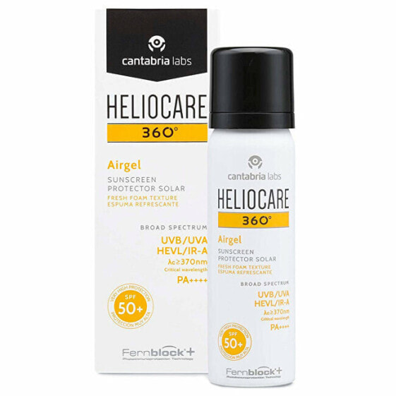 Facial Sun Cream Heliocare 360º Airgel Photo Immune Protector Spf 50 (60 ml)