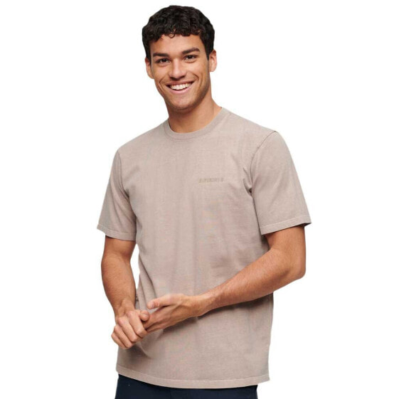 SUPERDRY Overdyed Logo Loose short sleeve T-shirt