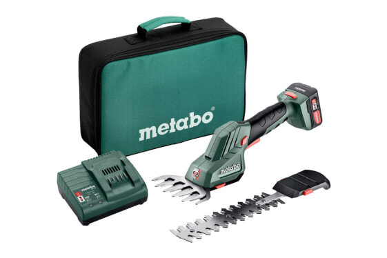 Metabo POWERMAXX SGS 12 Q бесшнуровые ножницы для травы 11,5 cm 12 V Литий-ионная (Li-Ion) Зеленый 601608500