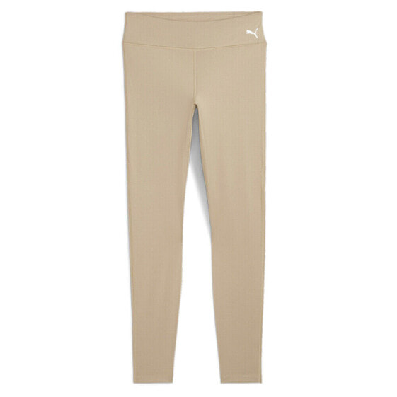 Puma Performance Full Leggings Womens Beige Athletic Casual 52031383