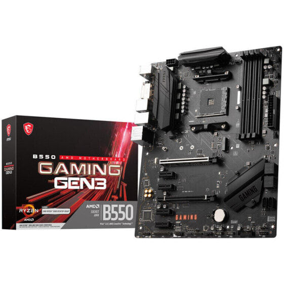 MSI B550 Gaming Gen3, Sockel AM4, AMD B550, ATX - DDR4