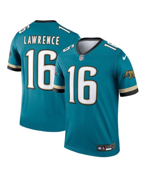 Men's Trevor Lawrence Teal Jacksonville Jaguars Prowler Throwback Legend Jersey