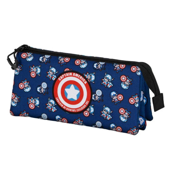 KARACTERMANIA Marvel Captain America Triple Pencil Case