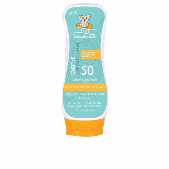 Australian Gold Kids Sensitive Sun Protection Lotion Spf50 Солнцезащитный детский лосьон для чувствительной кожи 237 мл