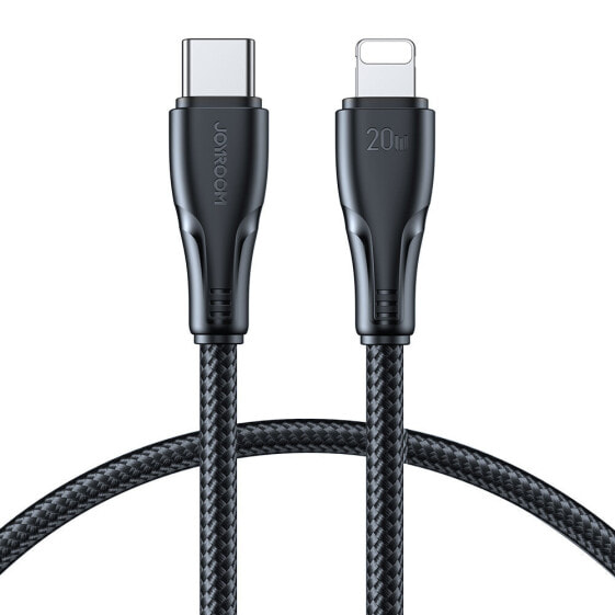 Przewód kabel iPhone Surpass Series USB-C - Lightning 20W 1.2m czarny